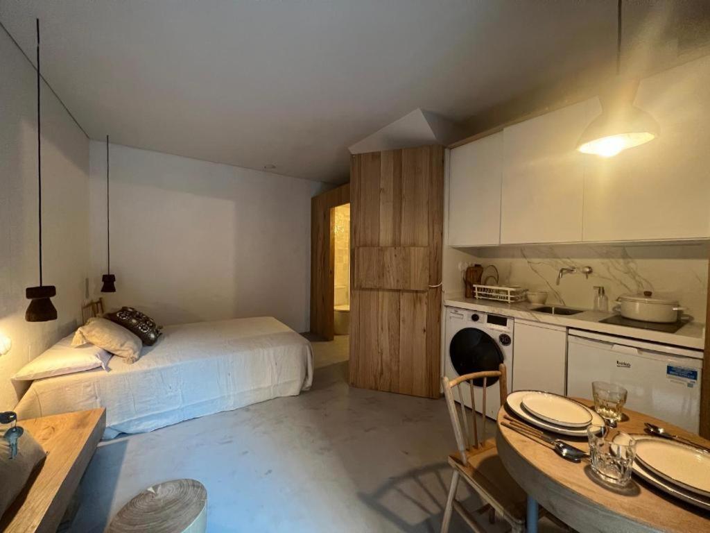 Animas, Elegantes Pisos En El Centro Historico Apartment ปอนเตเบดรา ภายนอก รูปภาพ